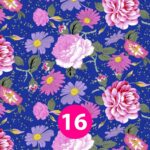 Tela Bi Strech Floreado 150 cm | Ideal para Vestidos de Huasa - Imagen 15