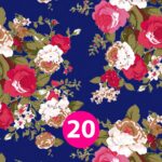 Tela Bi Strech Floreado 150 cm | Ideal para Vestidos de Huasa - Imagen 19