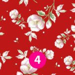 Tela Bi Strech Floreado 150 cm | Ideal para Vestidos de Huasa - Imagen 5