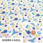 Tela Bi Strech Floreado 150 cm | Ideal para Vestidos de Huasa - Imagen 25