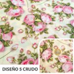 Tela Bi Strech Floreado 150 cm | Ideal para Vestidos de Huasa - Imagen 28