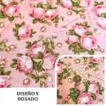 Tela Bi Strech Floreado 150 cm | Ideal para Vestidos de Huasa - Imagen 30