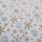 Paño Lenci Glitter 90 cm | Tela Navideña Brillante - Imagen 3