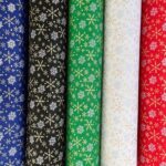 Paño Lenci Glitter 90 cm | Tela Navideña Brillante