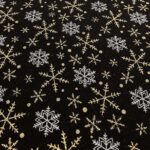 Paño Lenci Glitter 90 cm | Tela Navideña Brillante - Imagen 6