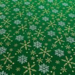 Paño Lenci Glitter 90 cm | Tela Navideña Brillante - Imagen 5