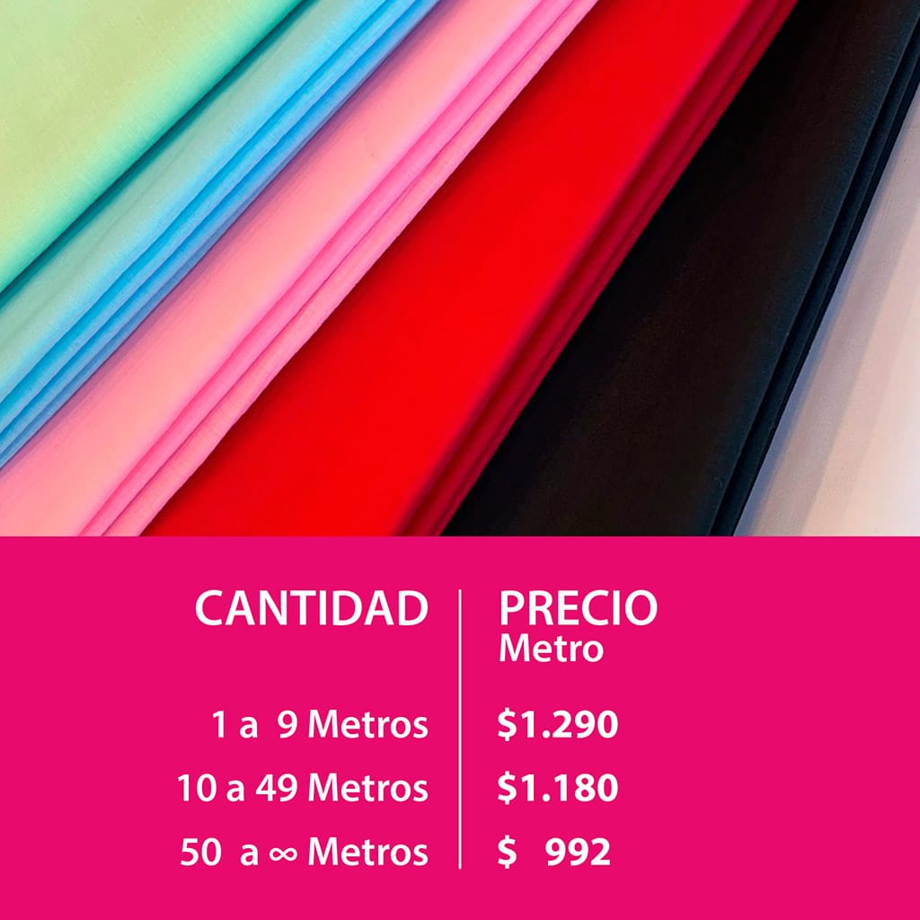 portada-popelina Popelina 80/20 150 cm | Tela para Sábanas, Fundas y Bolsillos - Imagen 1