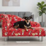 Tela Mascotas Bi Stretch 150 cm | Diseño de Perritos - Imagen 3