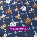 Tela Mascotas Bi Stretch 150 cm | Diseño de Perritos - Imagen 8