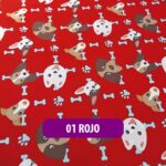 Tela Mascotas Bi Stretch 150 cm | Diseño de Perritos - Imagen 6
