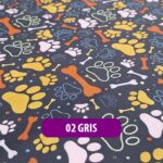 Tela Mascotas Bi Stretch 150 cm | Diseño de Perritos - Imagen 5